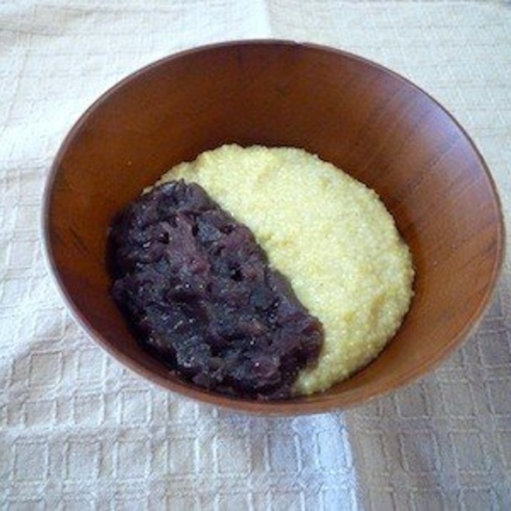 鍋で炊いて作る おうちで簡単 粟ぜんざい レシピ 作り方 By 楽天出店店舗 クッキングクロッカ楽天市場店 楽天レシピ